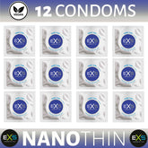 12X EXS Nano Thin Condoms Male Condom